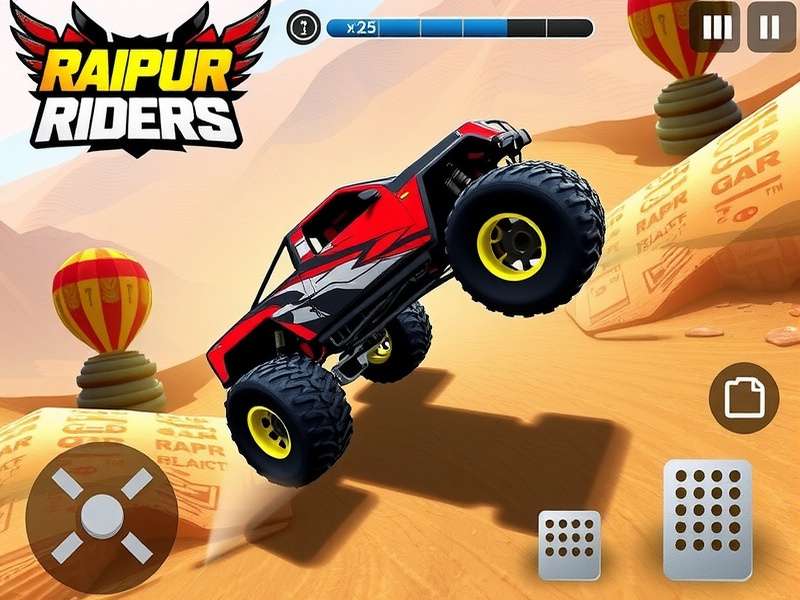 Raipur Riders Monster Trucks Gameplay